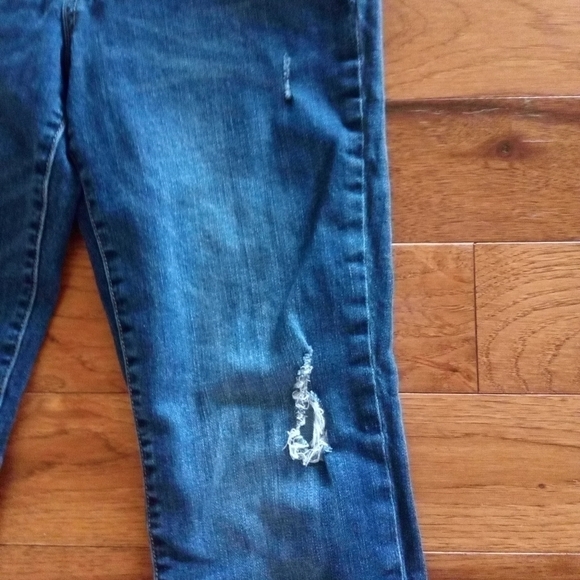 KUT from the kloth distressed boyfriend jeans 6 - Picture 3 of 7